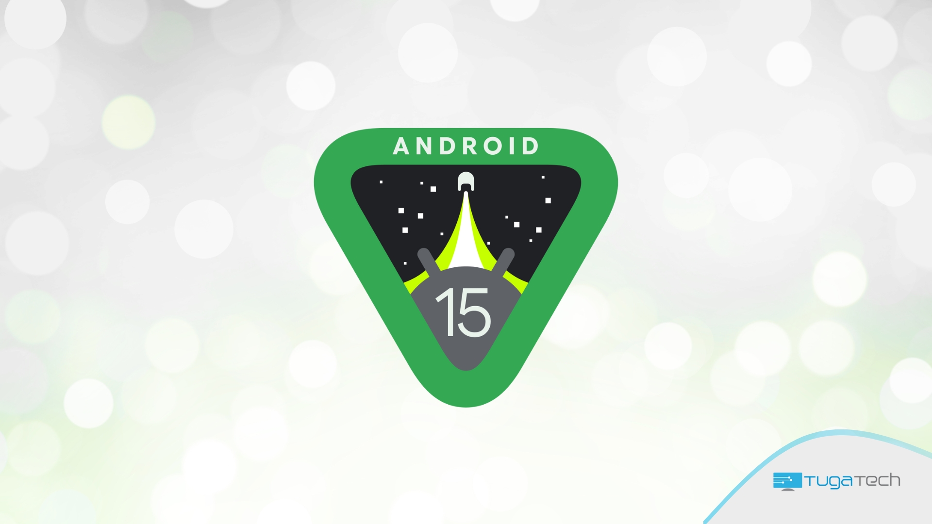 Android 15 logo