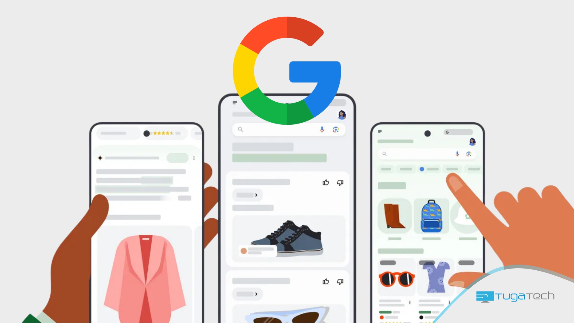 Google pesquisa com compras